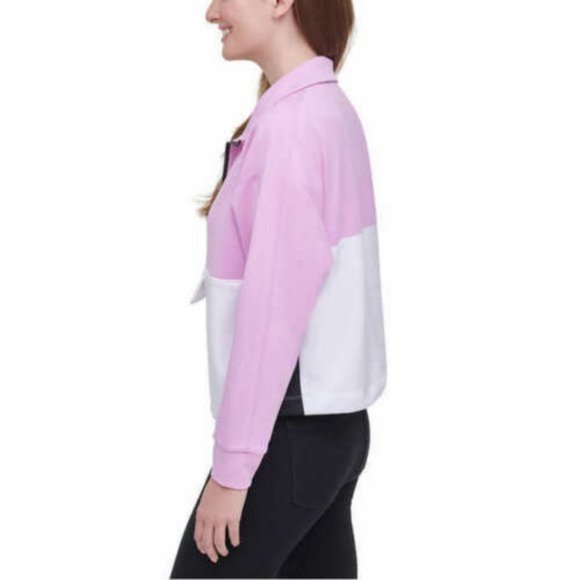 DKNY 1/2 Zip Pullover Sport Sweater, NWOT - Picture 3 of 5